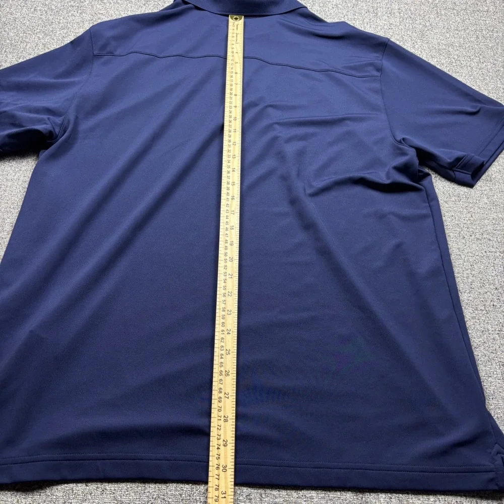 Under Armour Mens XXL Navy Blue HeatGear Loose Fit Short Sleeve Polo Shirt